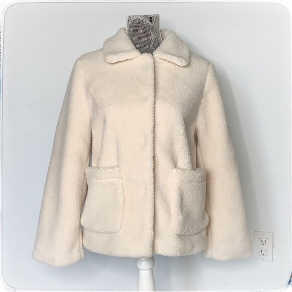 Rebecca minkoff teddy bear coat - Picture 1 of 6